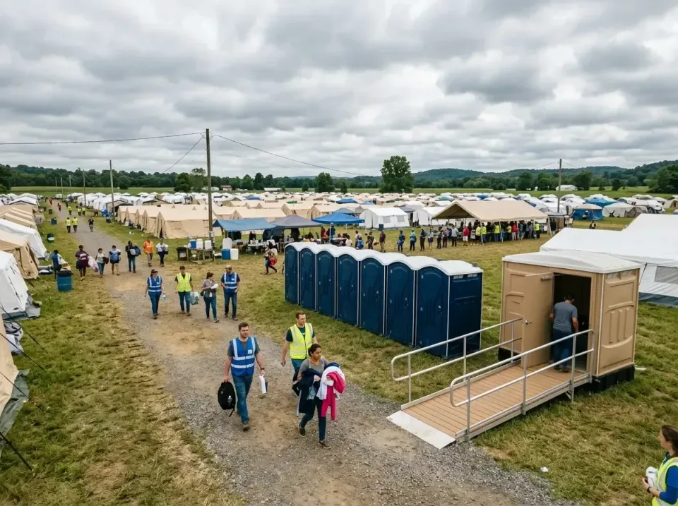 disaster-relief-camp-restrooms-010 — frequently asked questions, Dumpster & Portable Bathrooms Rental in Oak Grove, MO